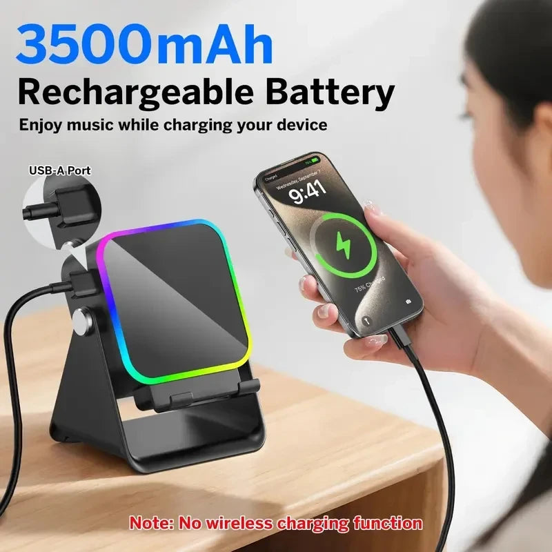 Wireless Charging Speaker Phone Stand