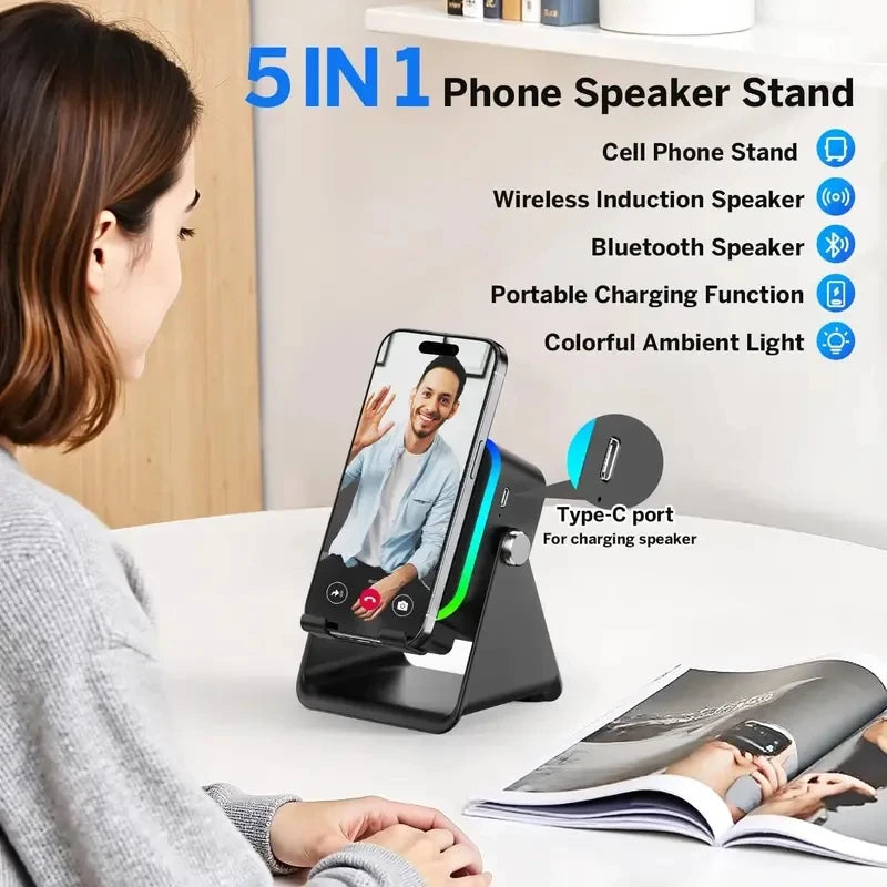 Wireless Speaker Phone Stand