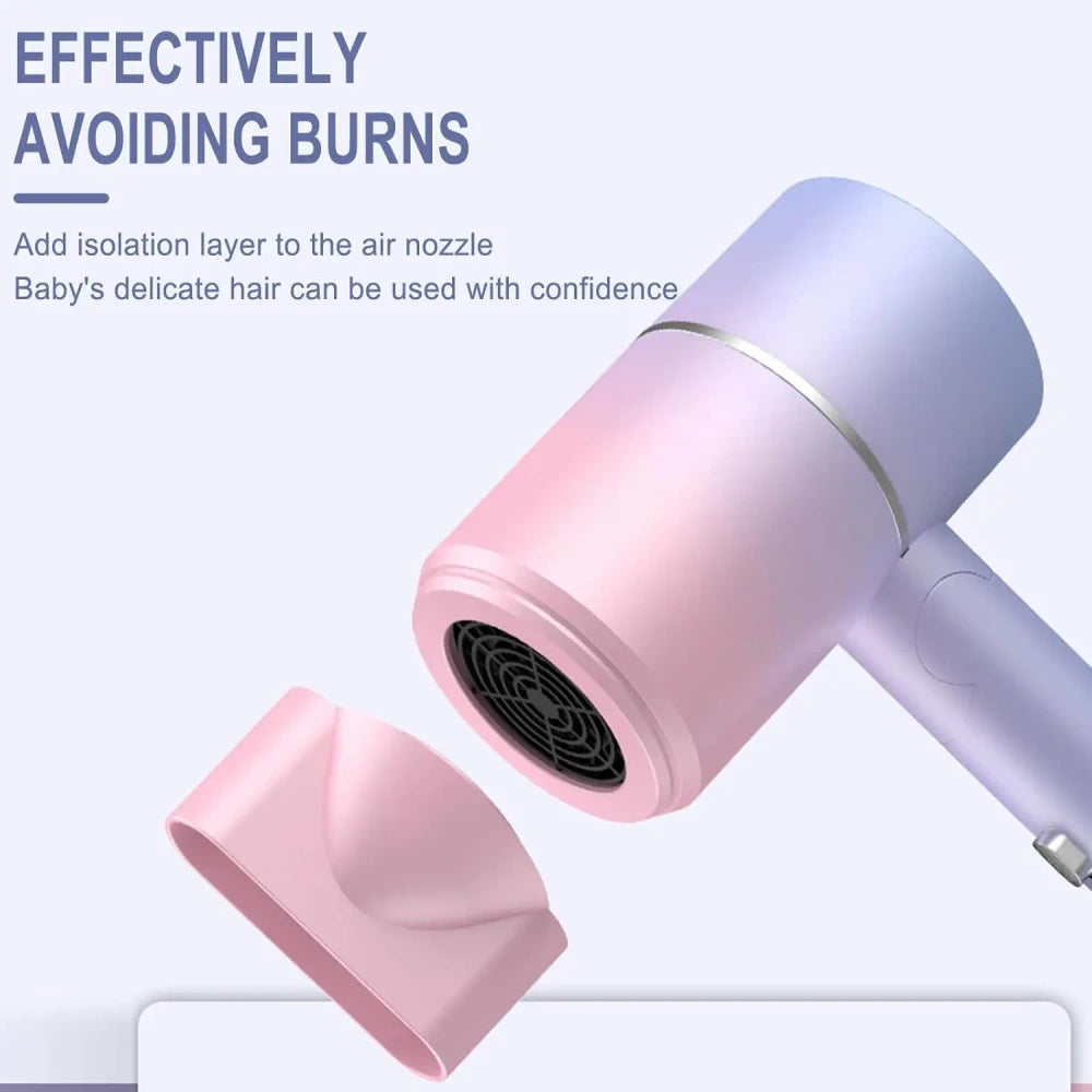 Foldable Ionic Travel Hair Dryer