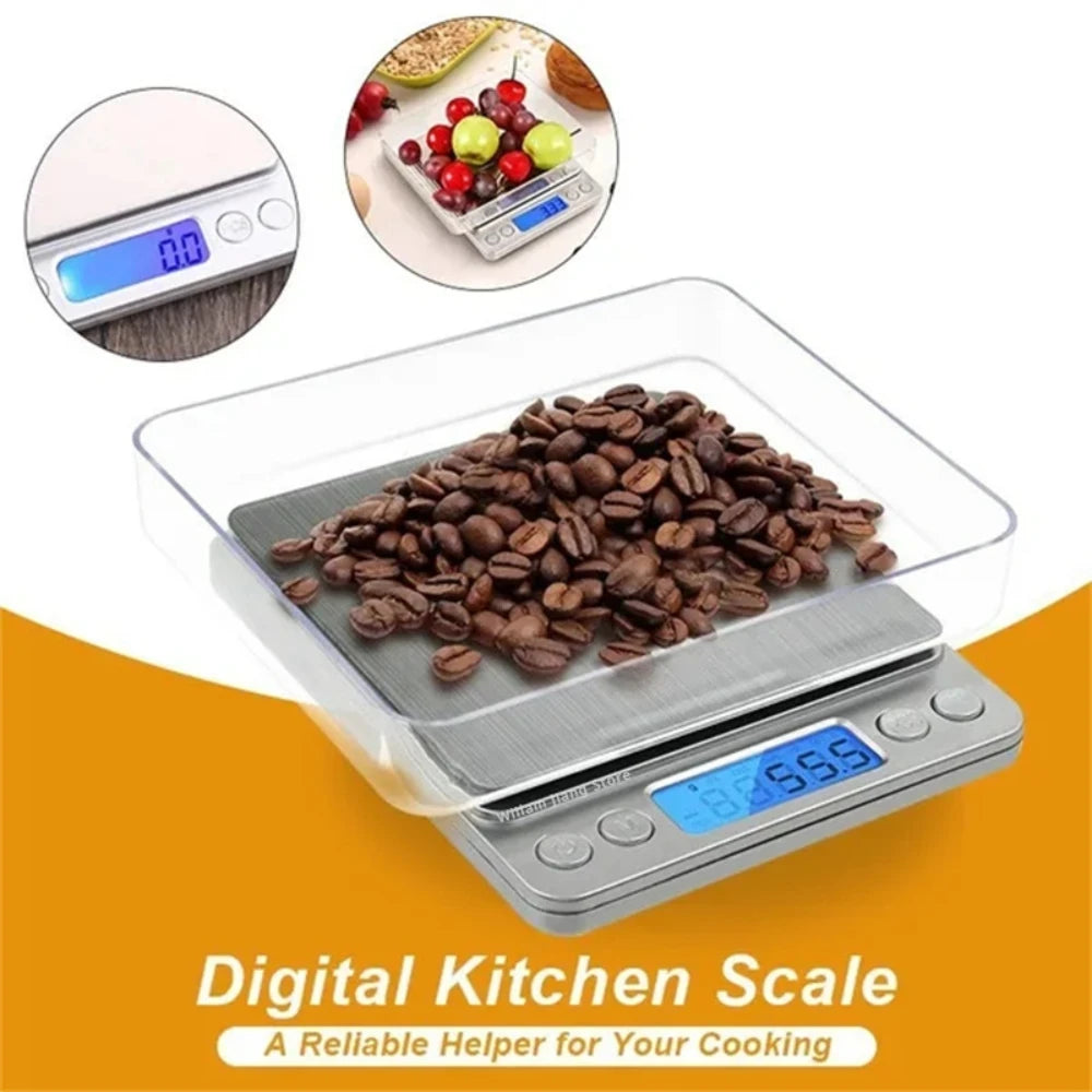 Mini Stainless Steel Digital Kitchen Scale