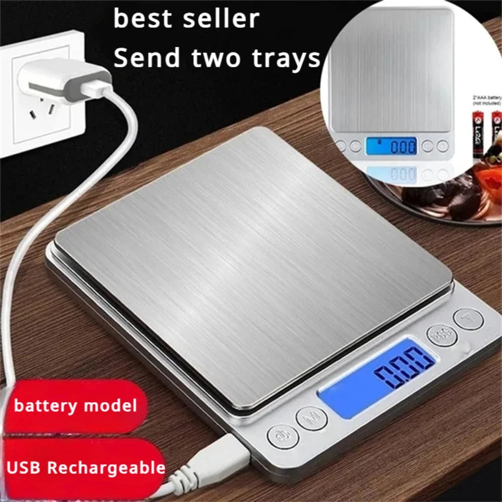 Mini Stainless Steel Digital Kitchen Scale