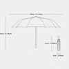 Automatic Black Glue Folding Umbrella